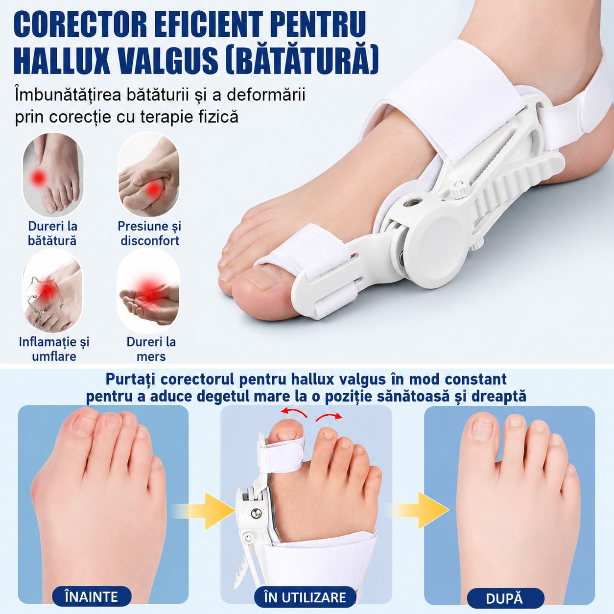 Corector ortopedic Hallux Valgus
